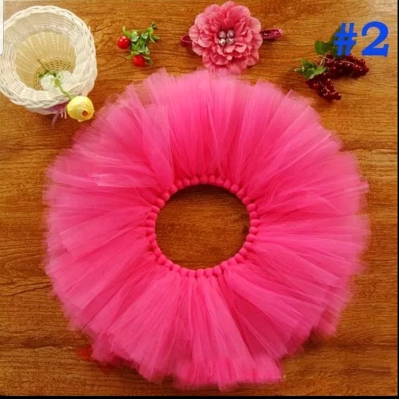 BabyGirl Tutu and Headband Set Photoshoot Outfit🎁 - Picture 1 of 13